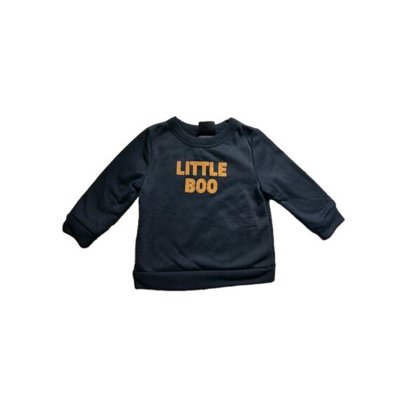 NWT Halloween Little Boo Sweater, Black, Hyde & Eek, Target, L(10/12) - Picture 1 of 3